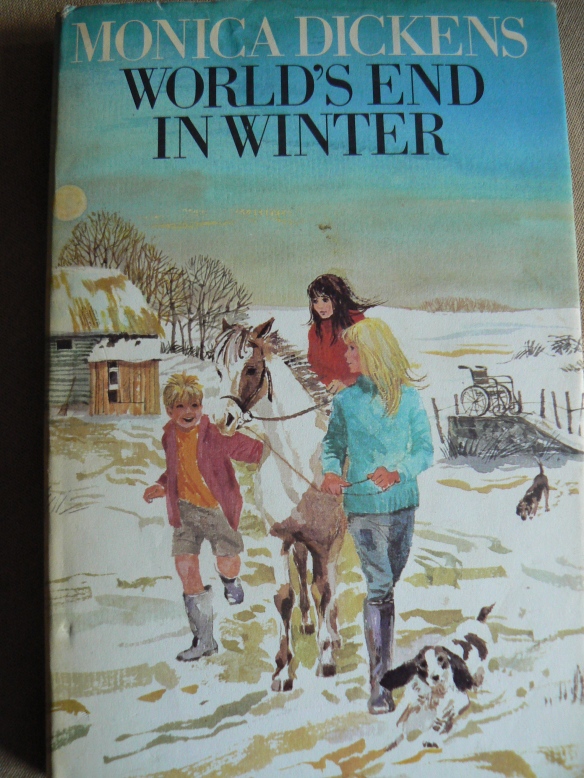 World's End in Winter by Monica Dickens, 1972 edition, published by William Heinemann