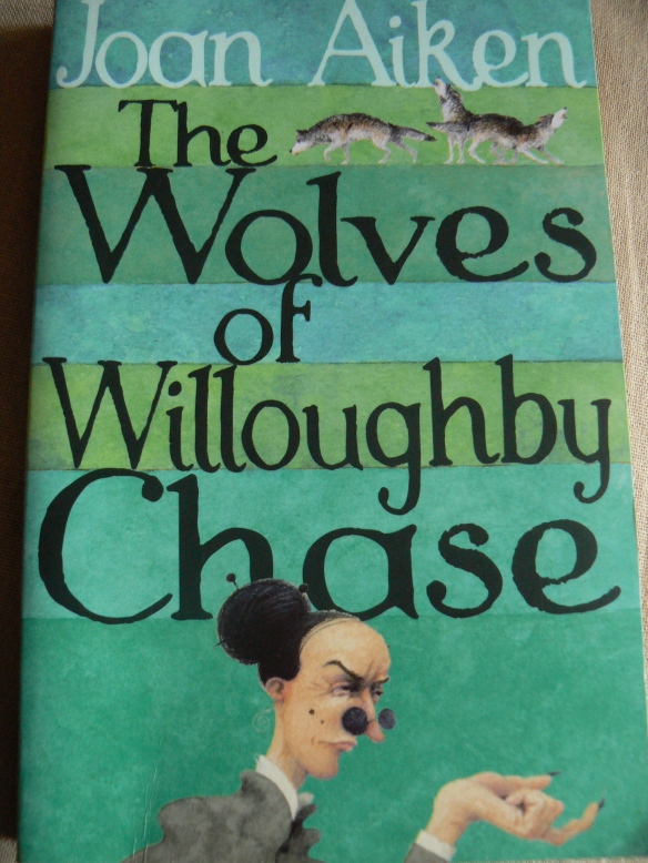 The Wolves of Willoughby Chase by Joan Aiken, Red Fox Books 2004 edition, published by Random House Children's Books.