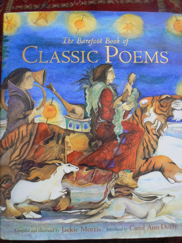 Front cover - Barefoot Book of Classic Poems, Illustrated by Jackie Morris (Published by Barefoot Books)